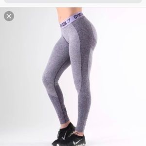 Gymshark Flex Leggings in Purple Wash Marl/Lilac